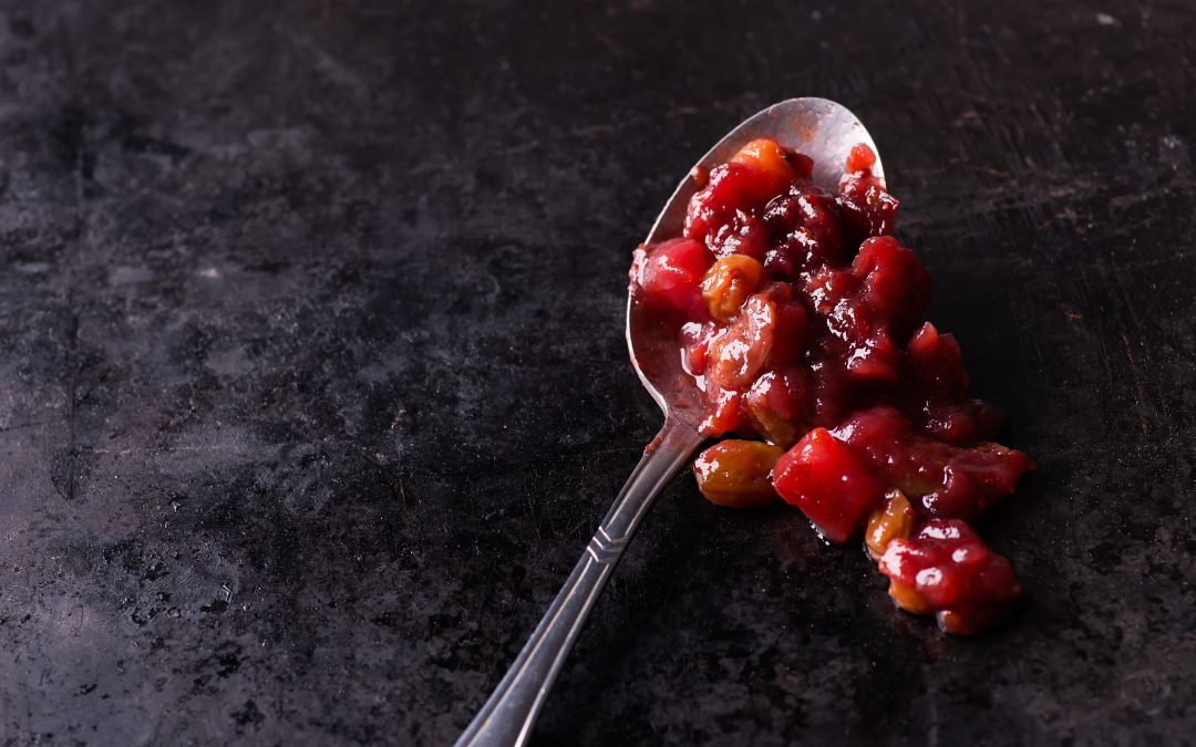 Fall Harvest Apples Cranberry Relish