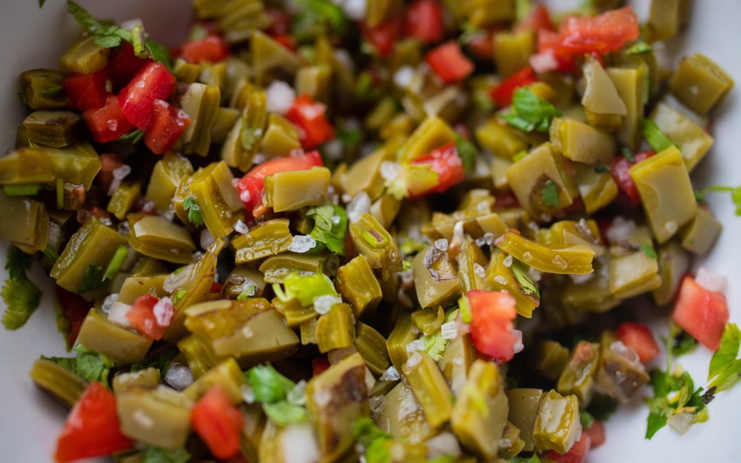 Nopalitos with Tomatoes and Onions