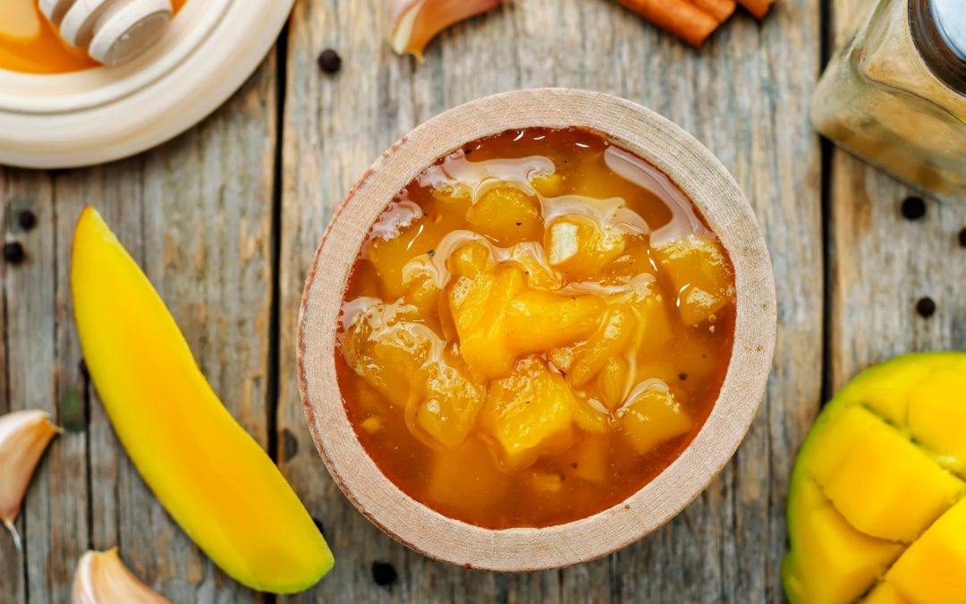 Sweet & Spicy Mango Pineapple Chutney