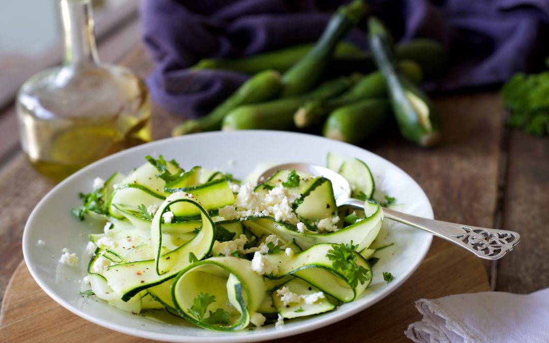 Zucchini Ribbon Summer Salad
