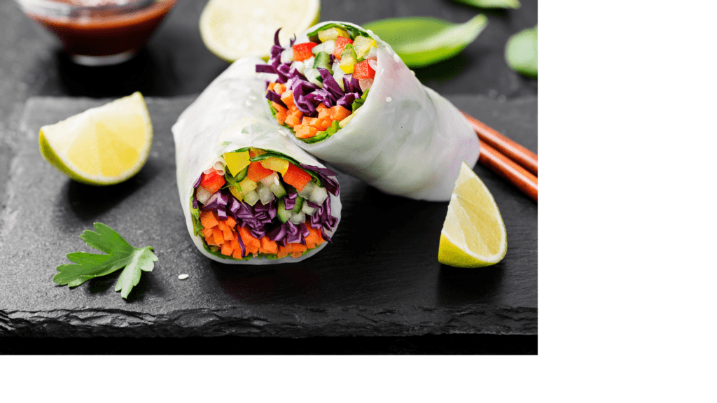 Spring Rolls - The Garden Kitchen
